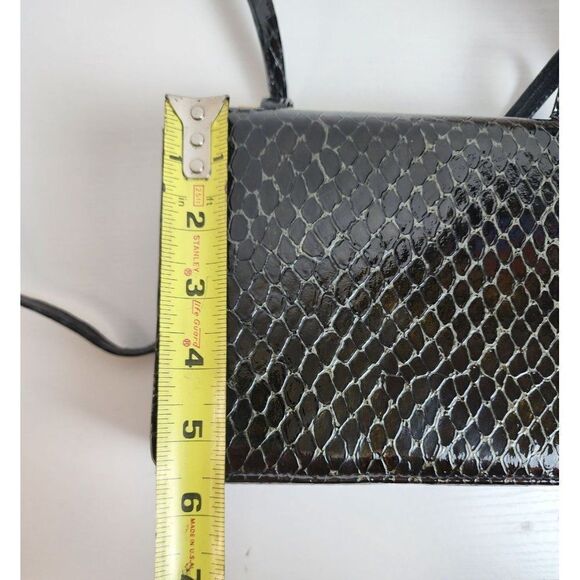Vintage Stuart Weitzman Snake Skin Purse w/ Box - Picture 10 of 12